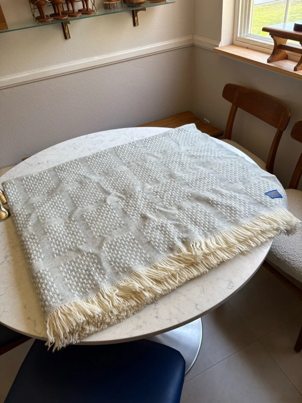 Vintage Pendleton Pure Virgin Wool Throw Blanket - Picture 8 of 11